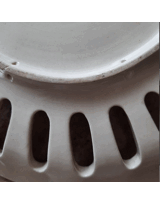 Plat a fruits faience de Desvres