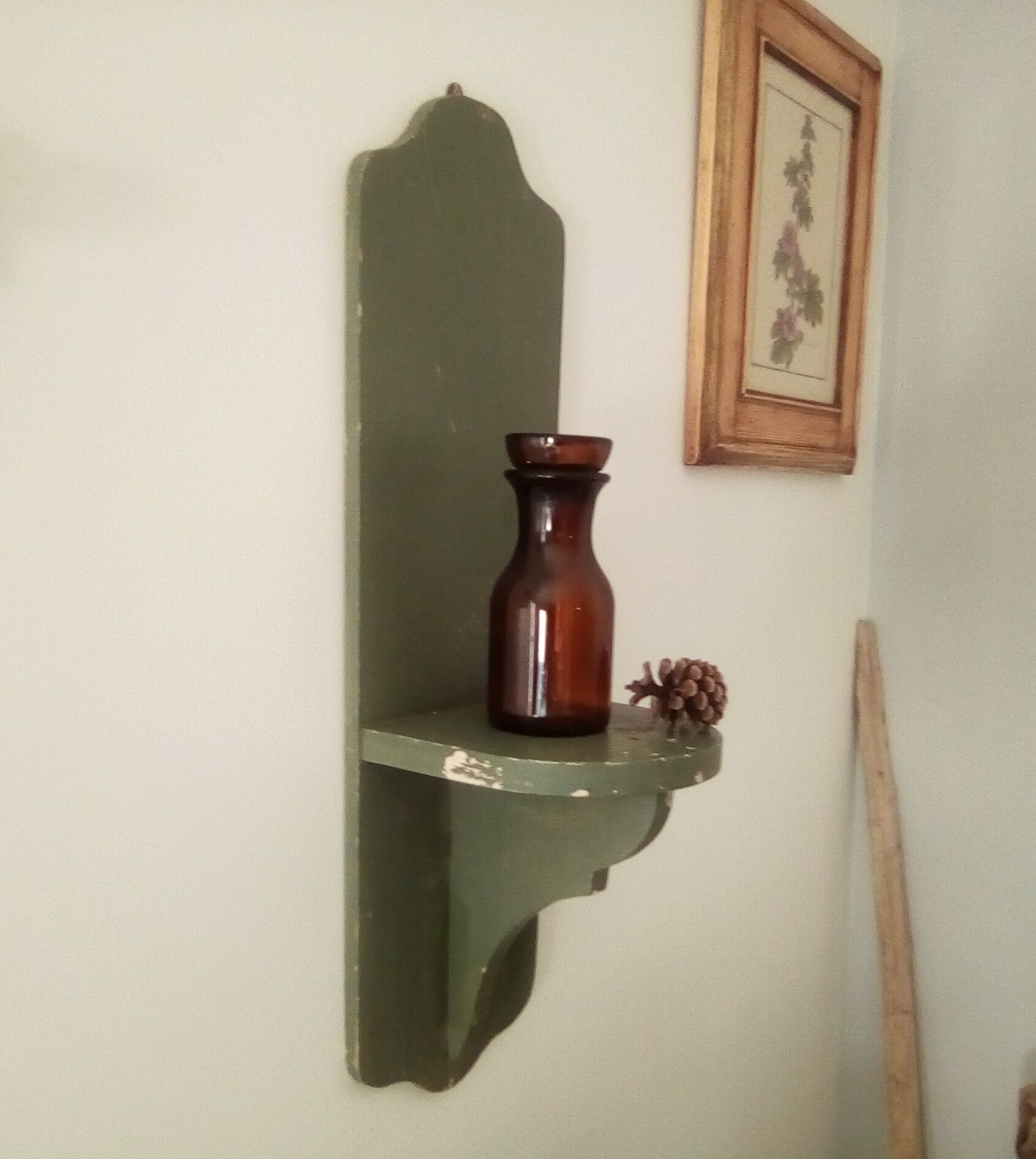 Vintage wall shelf