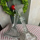 Set of 2 old Portieux torches