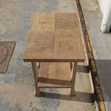 solid wood table