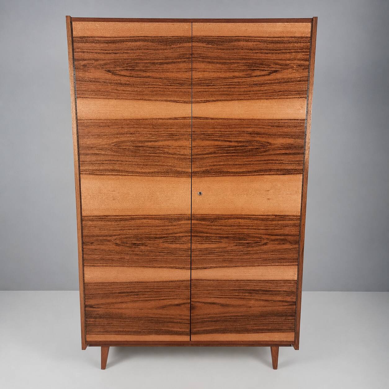 Vintage Wardrobe in Walnut, 1970s