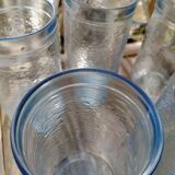 Verres Gelado bleu goute d eau