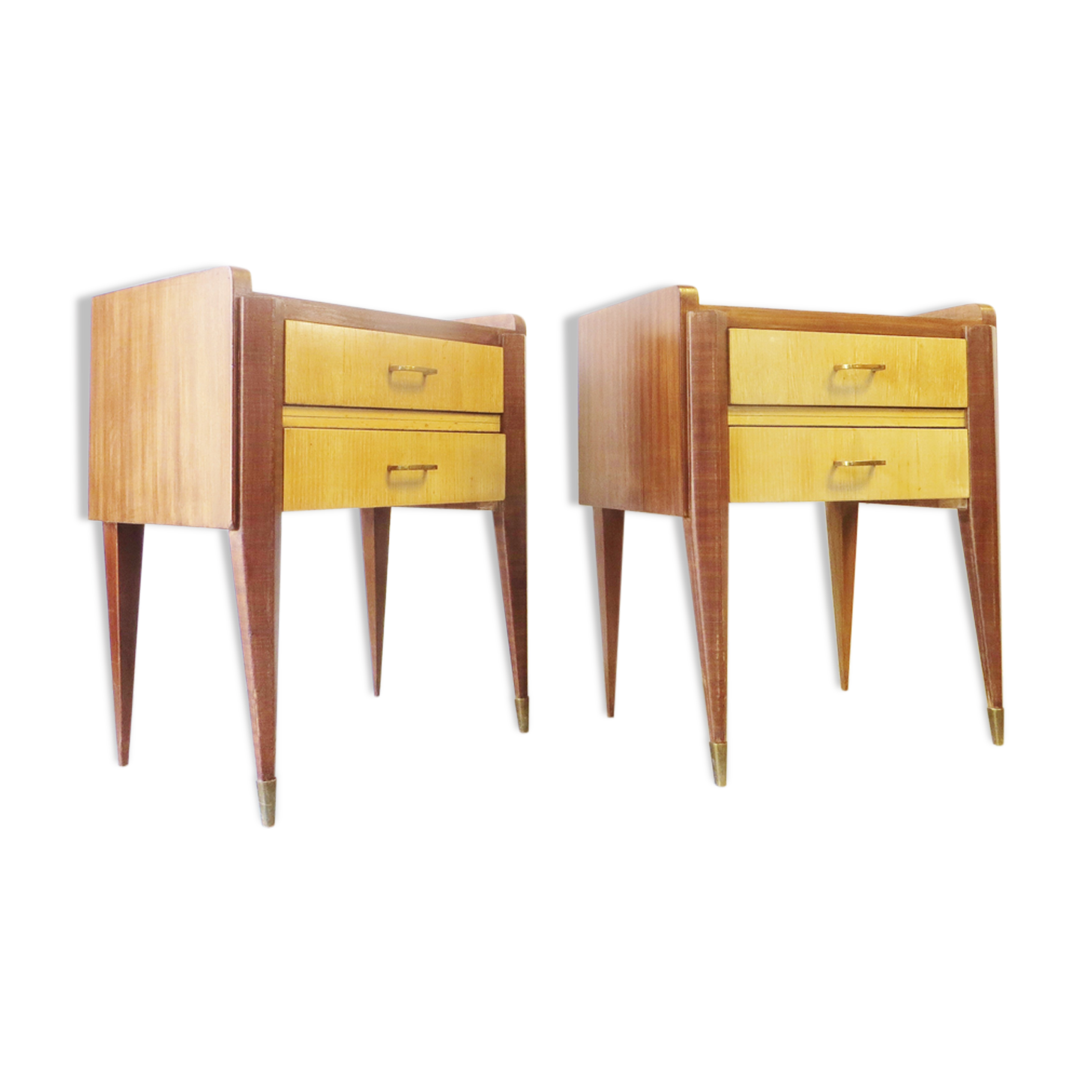 Pair of Art Deco 40s bedside tables