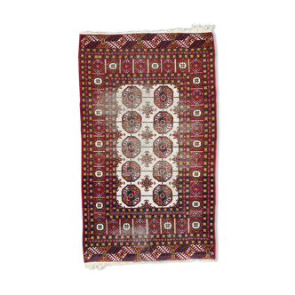 Handmade Afghan vintage carpet 98x168 cm