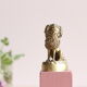 Royal poodle in gilded bronze, nineteenth century