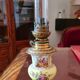 Porcelain and copper oil lamp