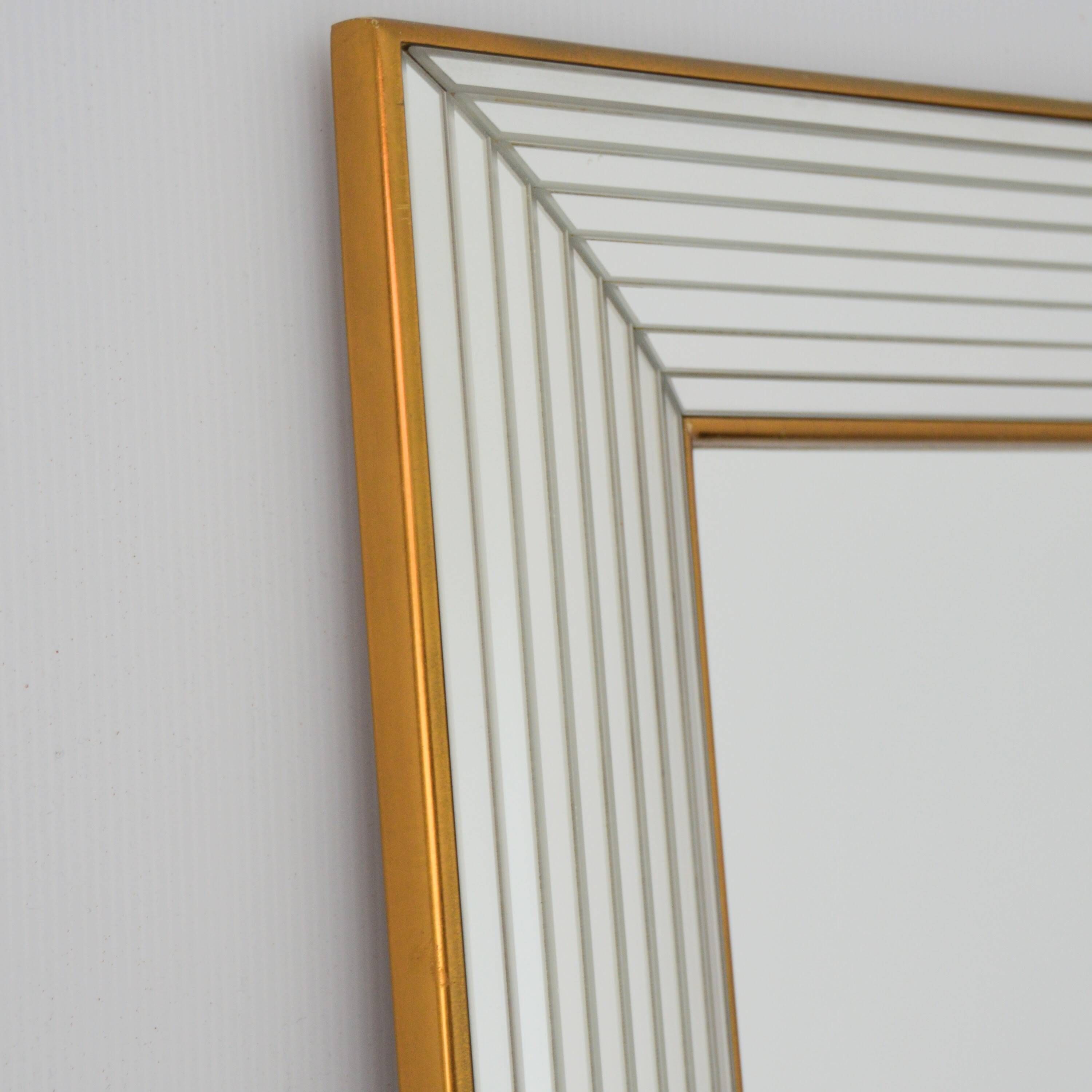 Deknudt Hollywood Regency Belgium Vintage 1970s Wall Mirror
