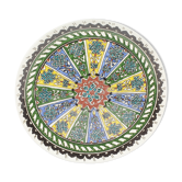 Moroccan ceramic dish