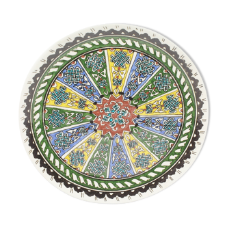 Plat en céramique marocain