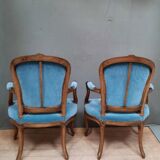 Pair of armchairs from the Louis XV period