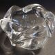 Bougeoir vintage en cristal Royal Copenhagen