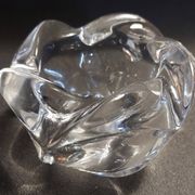 Bougeoir vintage en cristal Royal Copenhagen