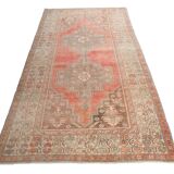 4x8 Vintage Red & Brown Classic Persian Rug, 135x246Cm