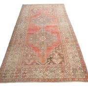 4x8 Vintage Red & Brown Classic Persian Rug, 135x246Cm
