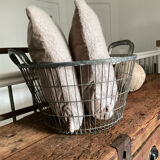 Industrial metal basket