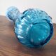 Blue glass vase Empoli style
