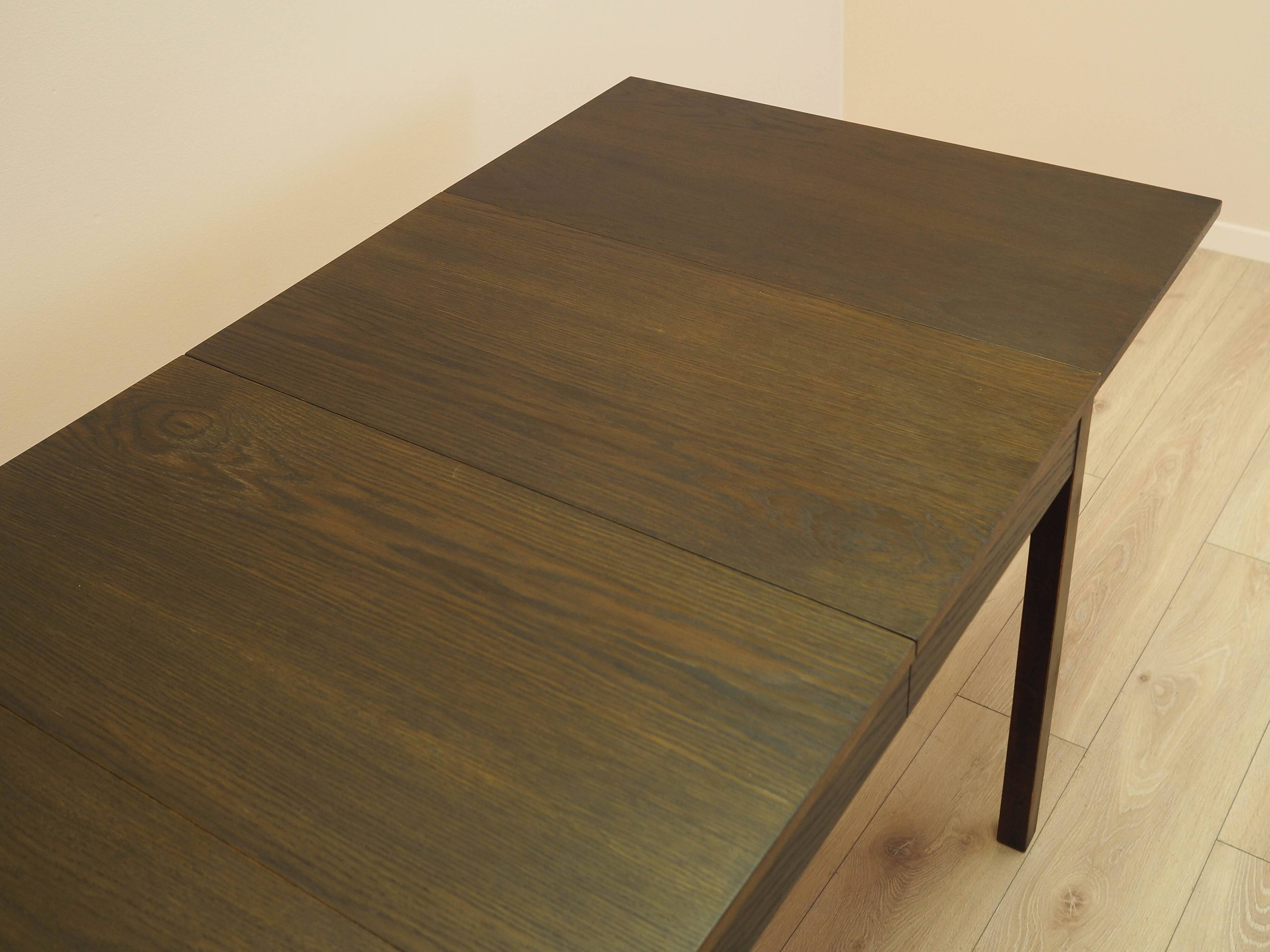 Oak table, Danish design, 1970s, made in Denmark