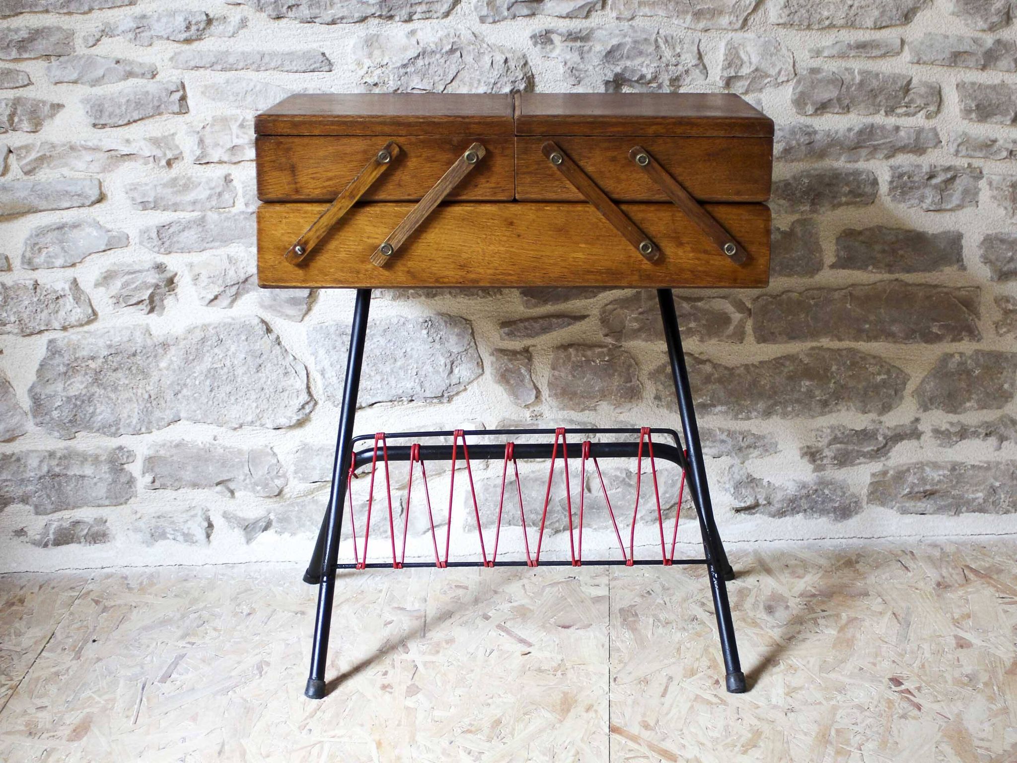 Travailleuse porte-revue scoubidou