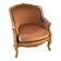 Louis XV style bergère armchair