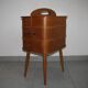 Travailleuse en teck asystent 1960/70s