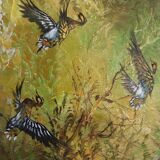 Grand  tableau paysage