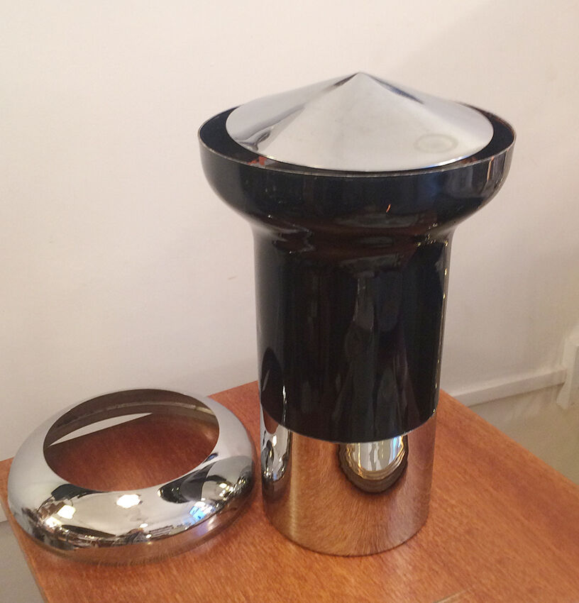 Big ashtray of community in chrome, 1970