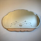 Miroir biseauté art-déco