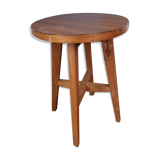 Wooden stool and formica 60's