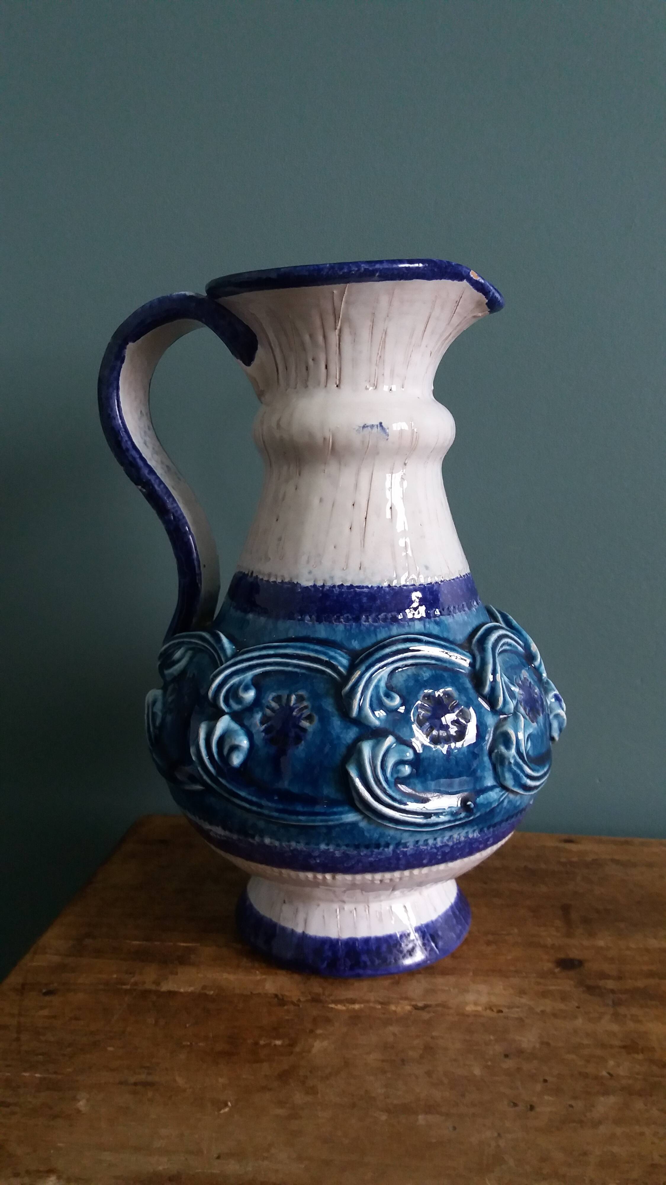 Vase pitcher by Nedo Scappini, New Renaissance, Italy