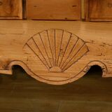 Louis XV style blond cherry wood sideboard – mid-19th century