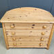 Commode en bois de pin scandinave, années 1980