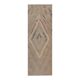 Vintage Turkish hallway rug 134x374 cm
