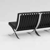 Barcelona chairs by Ludwig Mies van der Rohe for Knoll, 1980s