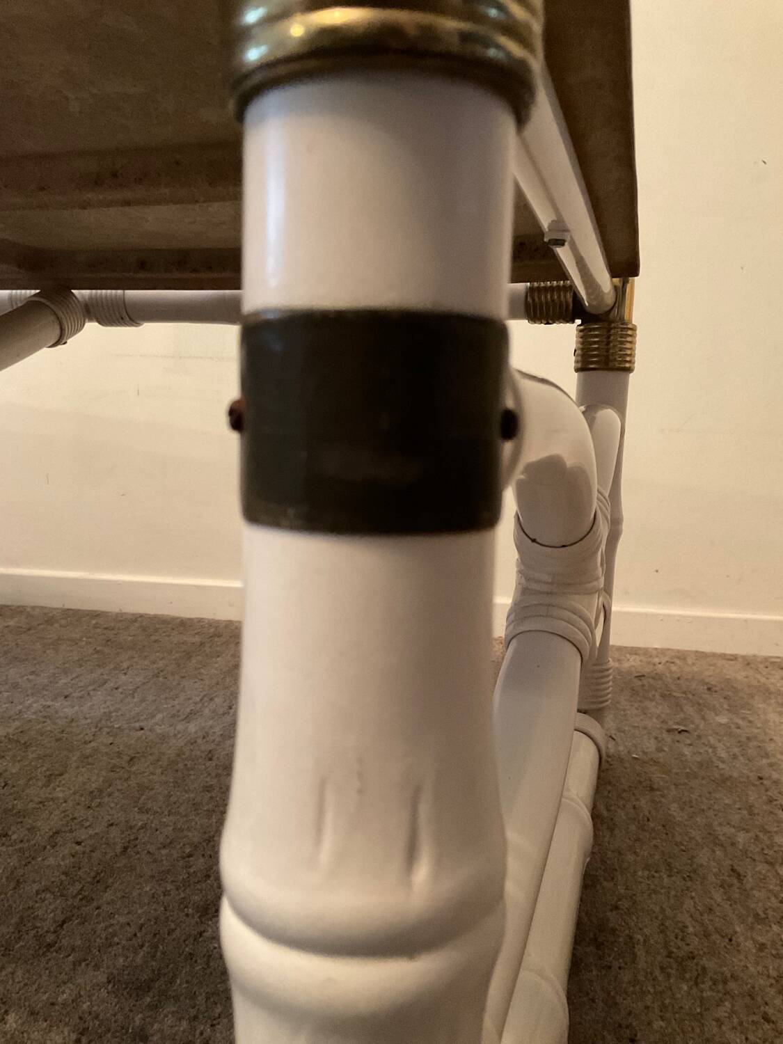 1970s "Kettal" Bamboo Coffee Table in Fiberglass