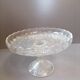 Compotier en verre vintage