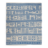 Yona FRIEDMAN: Pictograms of Genesis (Blue), signed original silkscreen