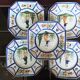 Old dessert service HB Quimper from the 20s