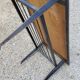 Coffee table of the 60s metal and formica