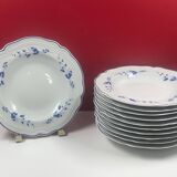 Bernardaud De Sabran Limoges Porcelain - 10 soup plates