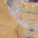 Pressed glass bonbonnière