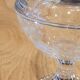 Bonbonnière en verre pressé