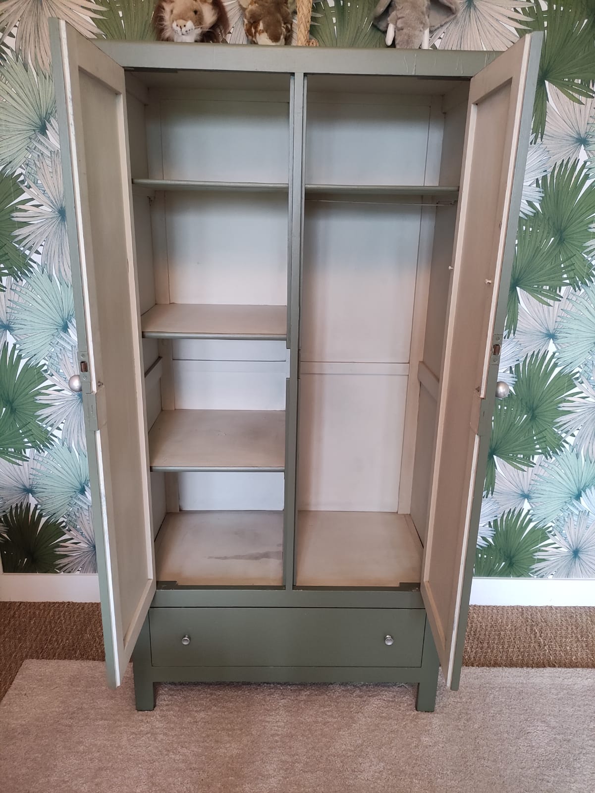 Parisian art deco wardrobe restyled