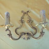 Paire d'Appliques en bronze Style Louis XV