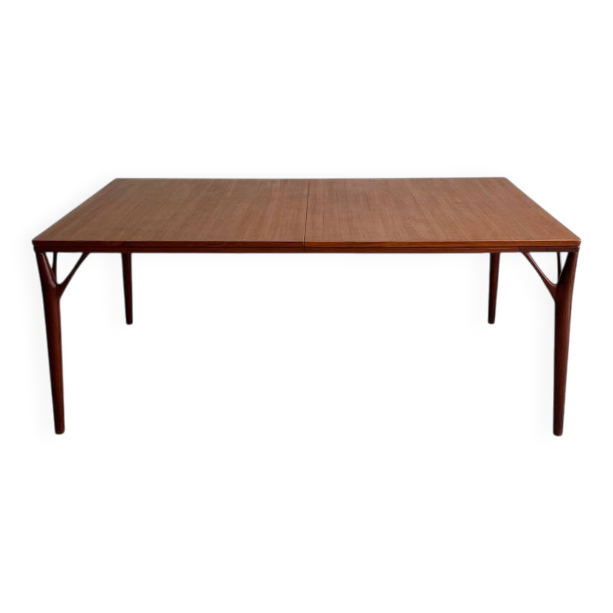 Extendable Danish Teak Dining Table by Helge Vestergaard-Jensen, Søren Horn