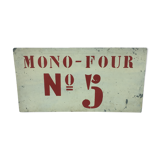 Industrial plate "Mono-oven"