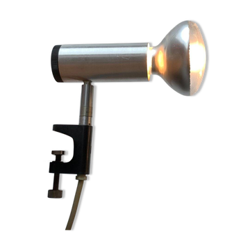 Lampes clip vintage minimalistes de l'ère spatiale, Table ou Étagère, par Philips