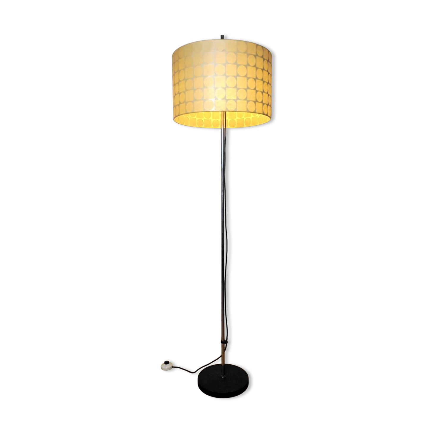 Lampadaire vintage Cocoon par Goldkant