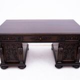 Antique desk from the late 19th century, Western Europe.