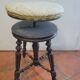 Height-adjustable piano stool