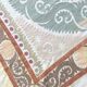 Vintage hand-embroidered tablecloth 126x150 cm